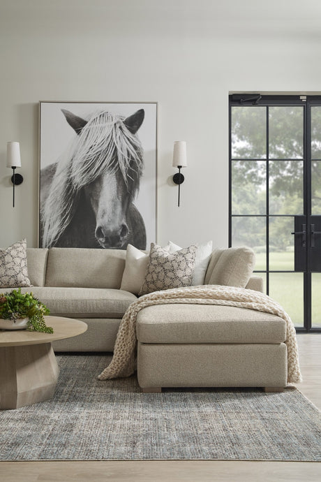 Clara 112" Slim Arm Sleeper Queen Rf Sectional from Essentials For Living - Luna Furniture