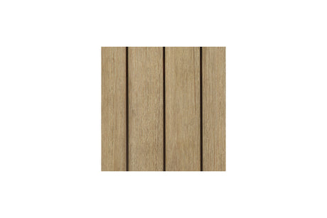 Clare View Beige Outdoor Sofa, Loveseat and Lounge Chair from Ashley - Luna Furniture