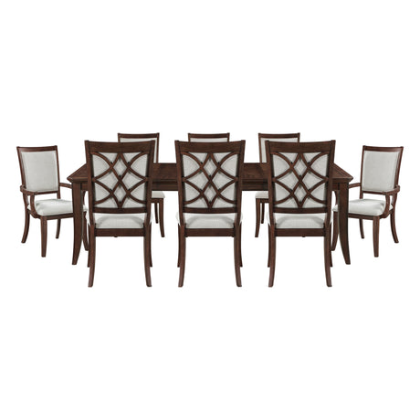 Claymont Cherry 9-Piece 96" Extendable Dining Set from Homelegance - Luna Furniture