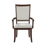 Claymont Cherry Dining Arm Chair, Set of 2 from Homelegance - Luna Furniture