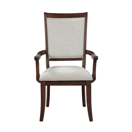 Claymont Cherry Dining Arm Chair, Set of 2 from Homelegance - Luna Furniture