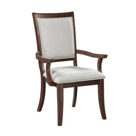 Claymont Cherry Dining Arm Chair, Set of 2 from Homelegance - Luna Furniture