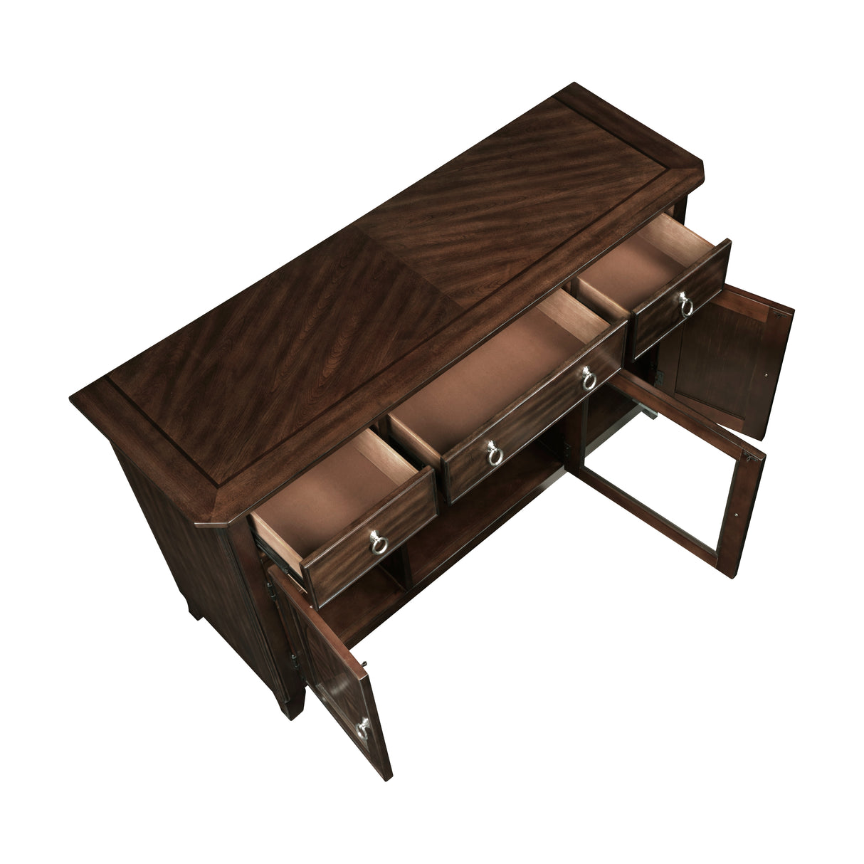 Claymont Cherry Dining Server from Homelegance - Luna Furniture