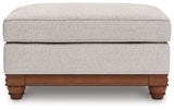 Clearbrooke Sandstone Chair and Ottoman from Ashley Furniture - Luna Furniture