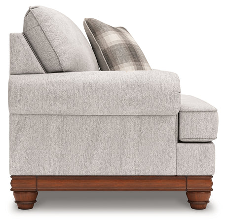 Clearbrooke Chair and Ottoman in Sandstone from Ashley - Luna Furniture