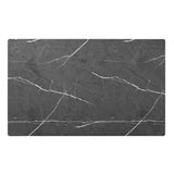 Clemente Gray 60" Marble-Print Tempered Glass-Top Dining Table from Homelegance - Luna Furniture