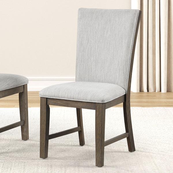 Clements Oak Uph Side Chair