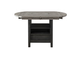 Cline Black/Gray Counter Height Dining Table from Crown Mark - Luna Furniture