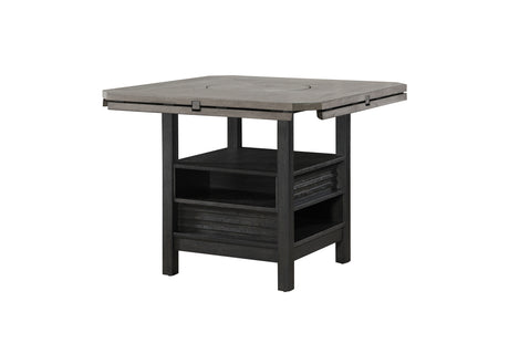 Cline Black/Gray Counter Height Dining Table from Crown Mark - Luna Furniture