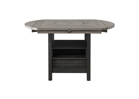 Cline Black/Gray Counter Height Dining Table from Crown Mark - Luna Furniture