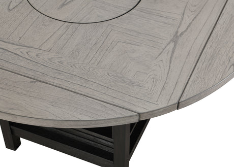 Cline Black/Gray Counter Height Dining Table from Crown Mark - Luna Furniture