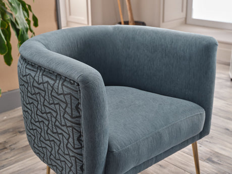 Cloak Green Accent Chair from Bellona - Luna Furniture
