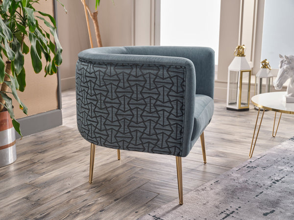 Cloak Green Accent Chair