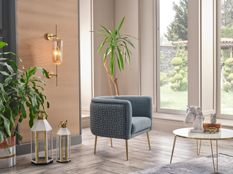 Cloak Green Accent Chair from Bellona - Luna Furniture