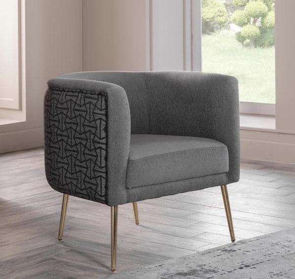 Cloak Grey Accent Chair