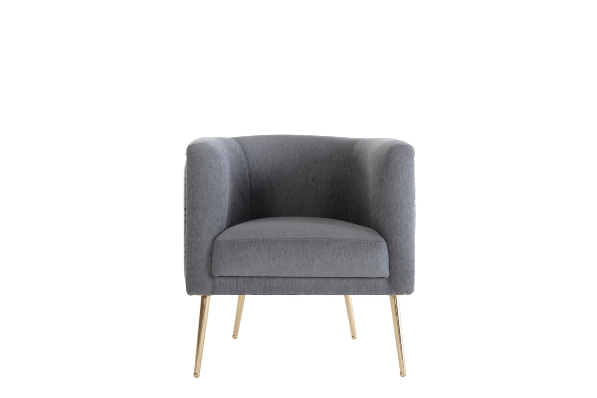 Cloak Grey Accent Chair from Bellona - Luna Furniture
