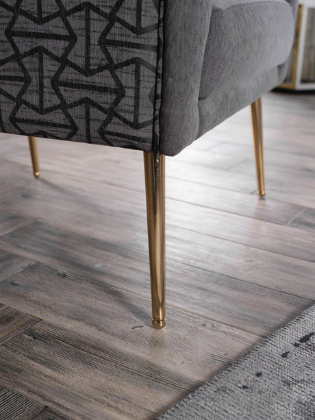 Cloak Grey Accent Chair from Bellona - Luna Furniture