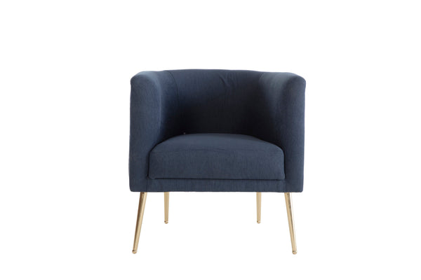 Cloak Navy Accent Chair