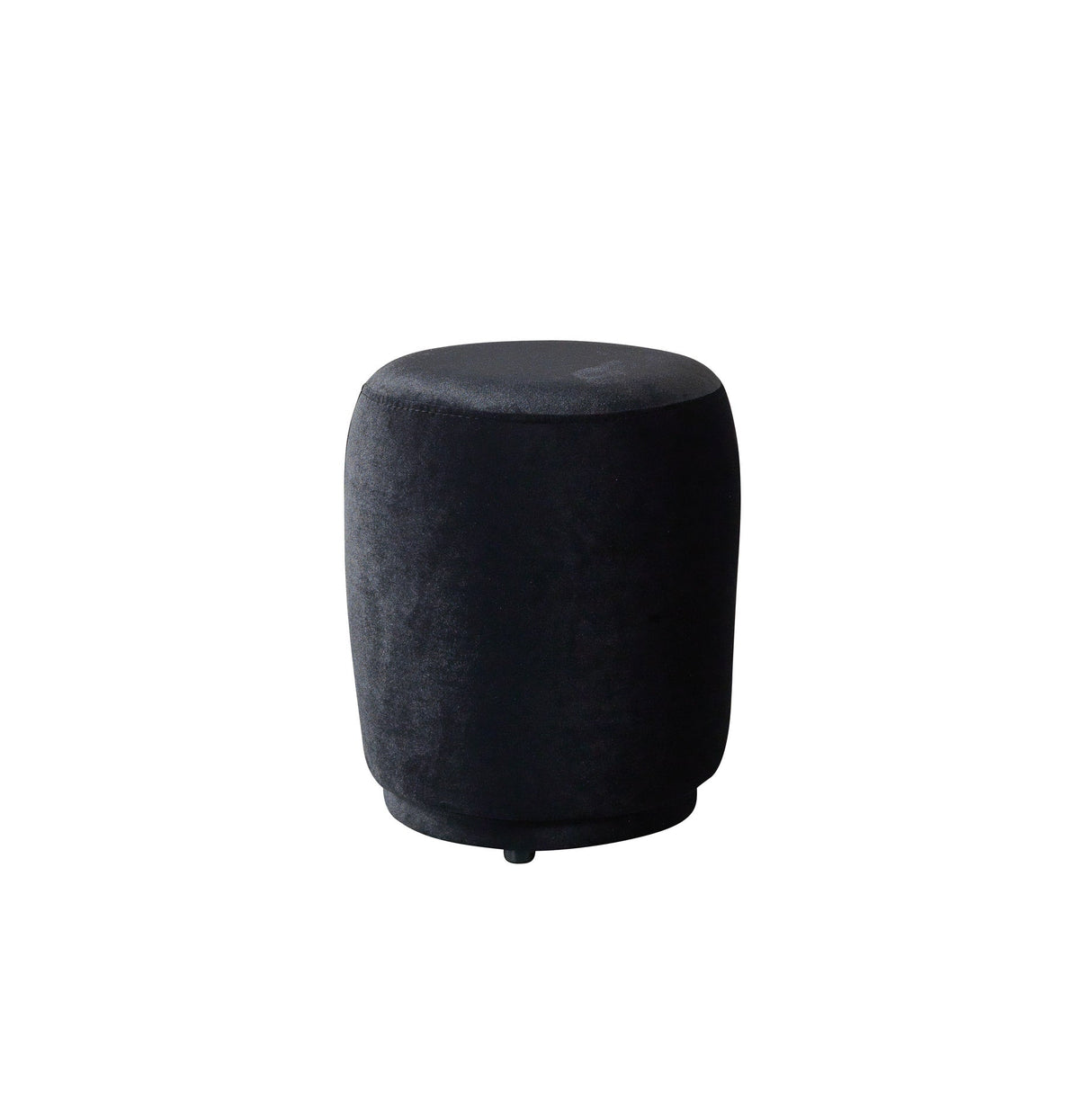 Cloe Black Velvet Stool from Nova Furniture - Luna Furniture