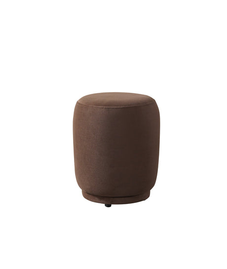 Cloe Coffee Velvet Stool from Nova Furniture - Luna Furniture