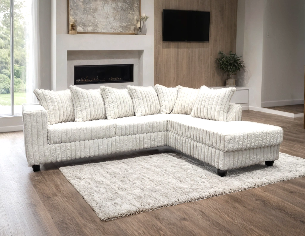 Cloudline Cream Sectional from Happy Homes - Luna Furniture