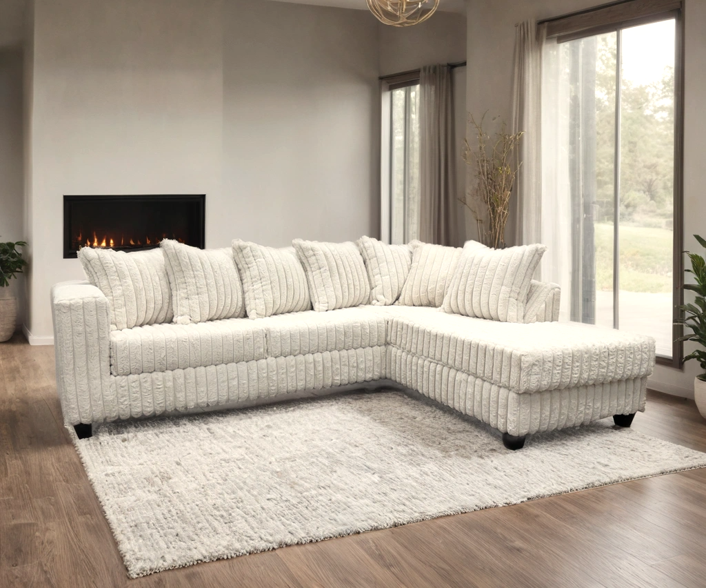 Cloudline Cream Sectional from Happy Homes - Luna Furniture