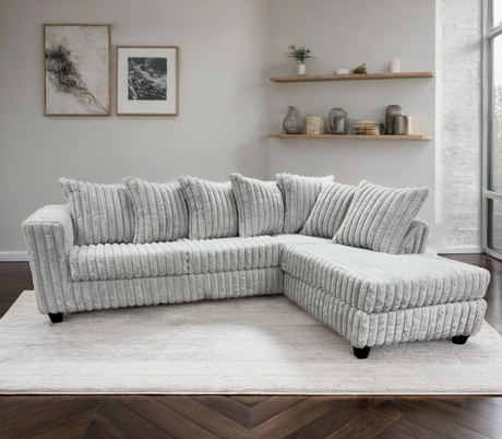 Cloudline Gray Sectional from Happy Homes - Luna Furniture
