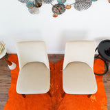 Clove Beige Velvet Dining Chair (Set Of 2) from Midinmod - Luna Furniture