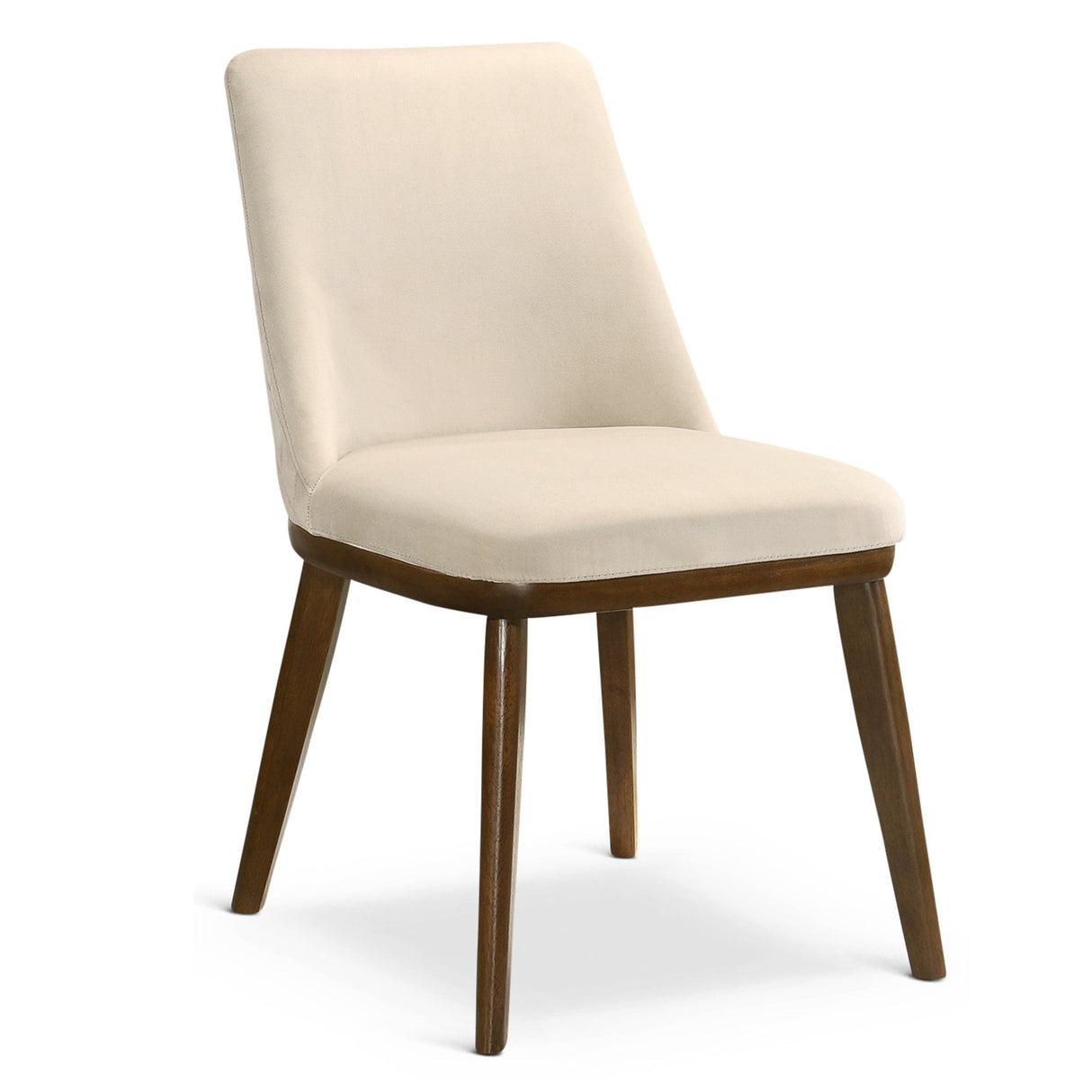 Clove Beige Velvet Dining Chair (Set Of 2) from Midinmod - Luna Furniture