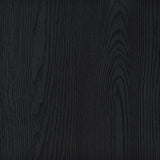 Clower Black Engineered Wood C-Shaped Sofa Side Table from Coaster - Luna Furniture