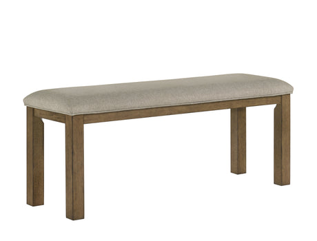 Cockrell Brown/Beige Bench from Crown Mark - Luna Furniture
