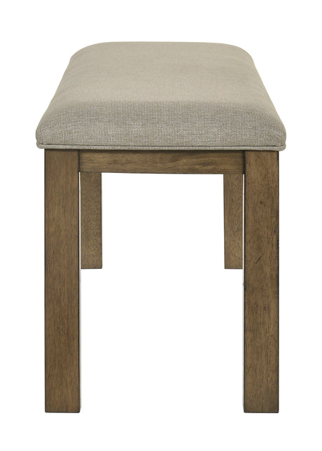 Cockrell Brown/Beige Bench from Crown Mark - Luna Furniture
