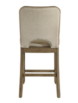 Cockrell Brown/Beige Counter Height Chair, Set of 2 from Crown Mark - Luna Furniture