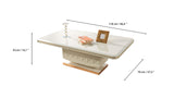 Anica Ivory Coffee Table from Nova Furniture - Luna Furniture