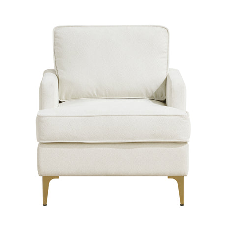 Colette Beige Accent Chair from Homelegance - Luna Furniture