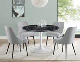 Colfax Side Chair Stone, Set of 2 from Steve Silver - Luna Furniture