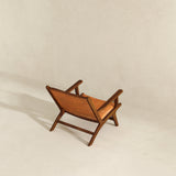 Colin Tan Leather Lounge Chair from Ashcroft Furniture - Luna Furniture