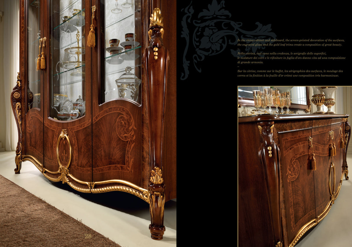 Donatello 4-Door Buffet from ESF Furniture - Luna Furniture