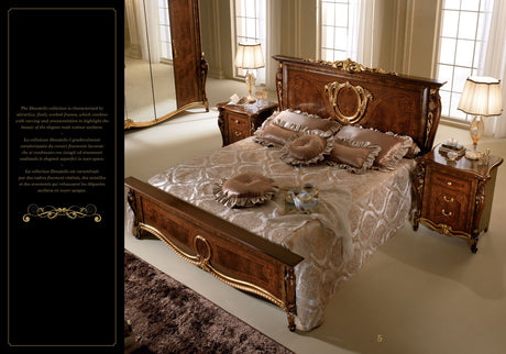 Donatello Brown Nightstand from ESF Furniture - Luna Furniture
