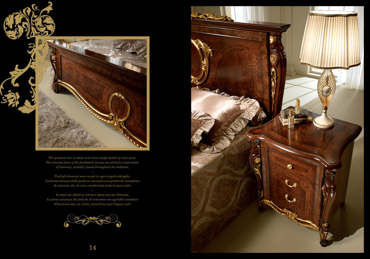 Donatello Nightstand from ESF Furniture - Luna Furniture