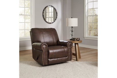 Colleton Dark Brown Sofa and Recliner from Ashley - Luna Furniture