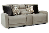 Colleyville Stone 3-Piece Power Reclining Sectional from Ashley - Luna Furniture