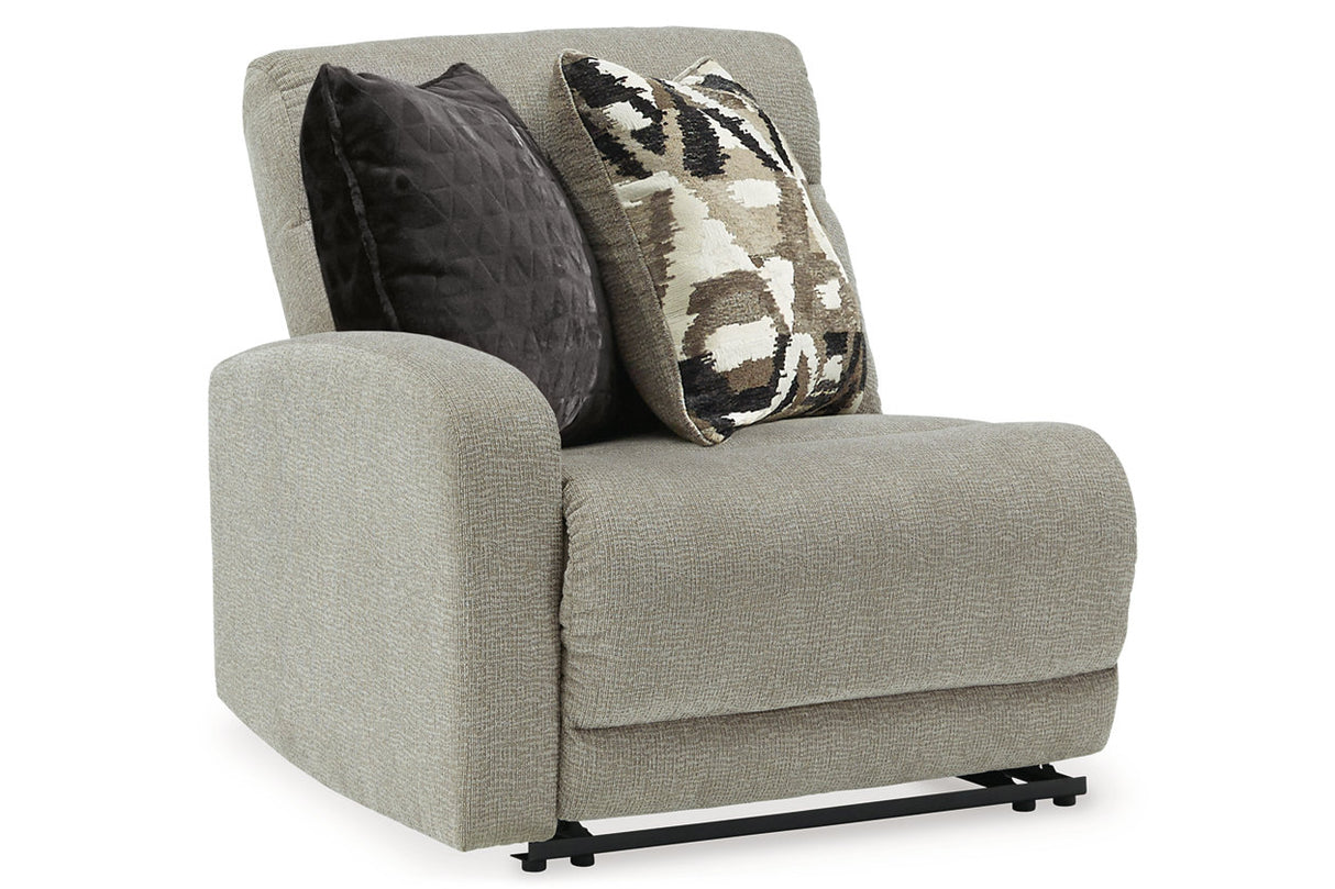 Colleyville Stone 3-Piece Power Reclining Sectional with Chaise from Ashley - Luna Furniture