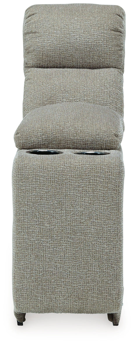 Colleyville Stone 6-Piece Power Reclining Sectional with Chaise from Ashley - Luna Furniture