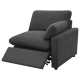 Collins Dark Gray 5-Piece Modular Power Reclining Sectional from Coaster - Luna Furniture