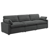 Collins Dark Gray Modular Power Reclining Sofa from Coaster - Luna Furniture
