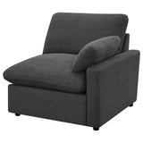 Collins Dark Gray Modular Power Reclining Sofa from Coaster - Luna Furniture