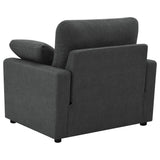 Collins Dark Gray Power Recliner Chair from Coaster - Luna Furniture