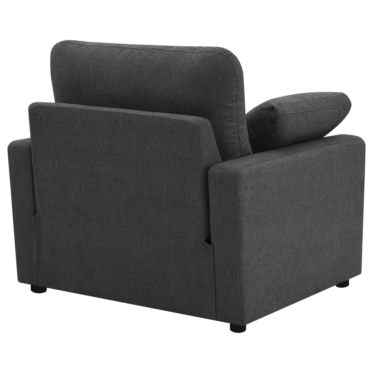 Collins Dark Gray Power Recliner Chair from Coaster - Luna Furniture