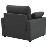 Collins Dark Gray Power Recliner Chair from Coaster - Luna Furniture